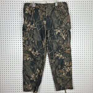 Vintage Mossy Oak Camo Pants Size XL‎ 38-42x32 Military Chamois Hunting Y2K